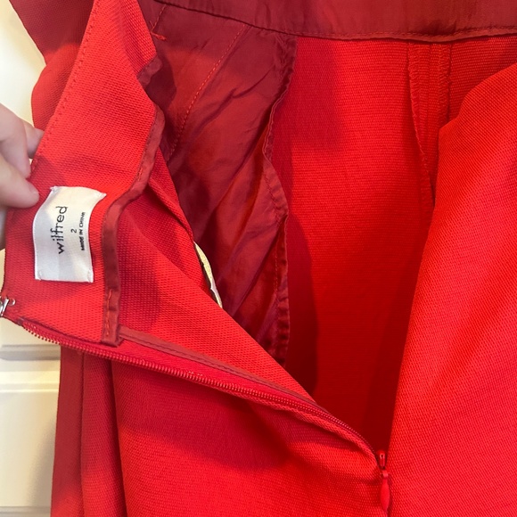 Elegant Red Jumpsuit - Picture 4 of 10